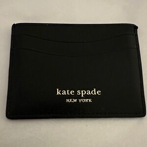 Kate Spade Black Card Wallet